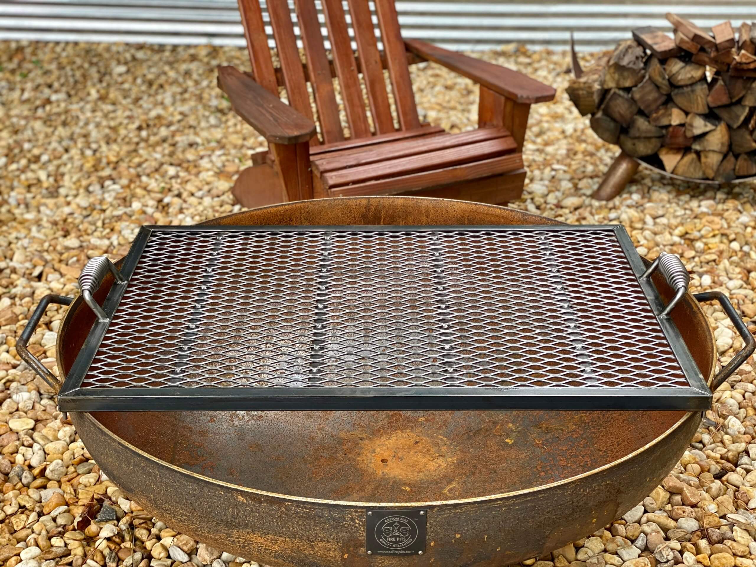 Heavy Duty Handcrafted Cooking Grate For 42" Fire Pit Questions & Answers